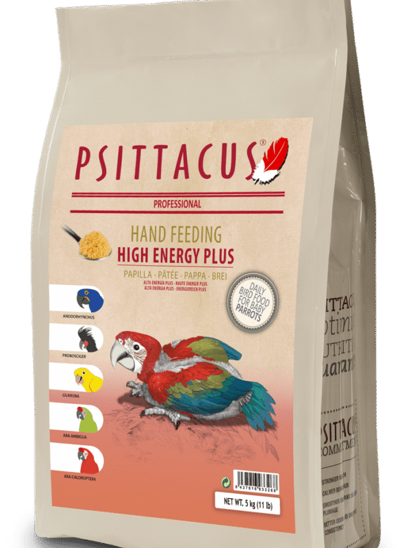 Psittacus High Energy Plus Hand Feeding 5 kg.